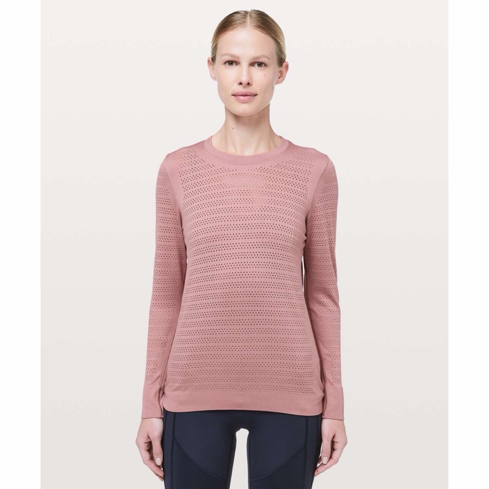 Lululemon Breeze By Long Sleeve "Squad Quicksand
